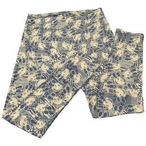 LulaRoe Tall and Curvy Mickey Mouse Leggings